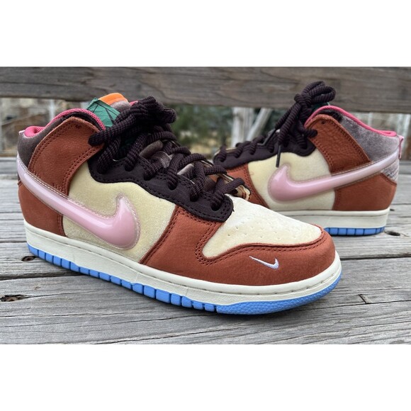 Nike Other - Nike Men's 5.5 Dunk Mid Social Status Free Lunch Chocolate Milk DJ1173-700